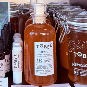 Oxymel mit Kapuzinerkresse und Naturtrübem Apfelessig