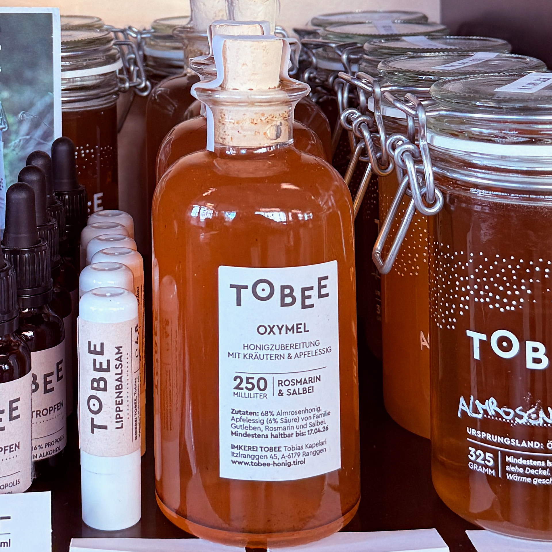 Oxymel mit Kapuzinerkresse und Naturtrübem Apfelessig